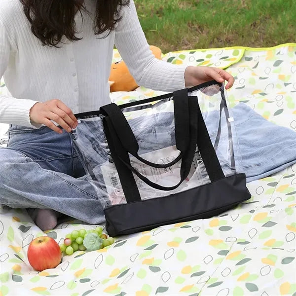 Clear casual Tote Bag