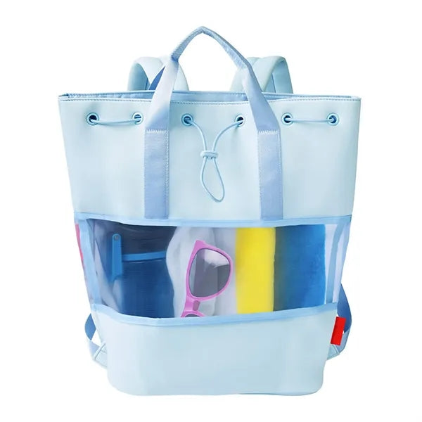 Waterproof Beach Tote for Sand-Free Storage
