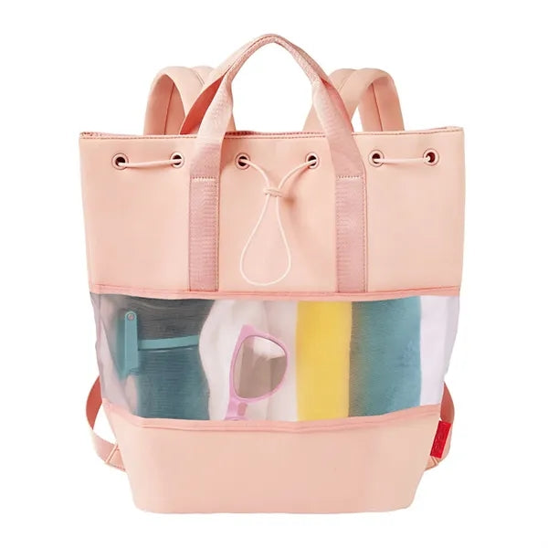 Waterproof Beach Tote for Sand-Free Storage