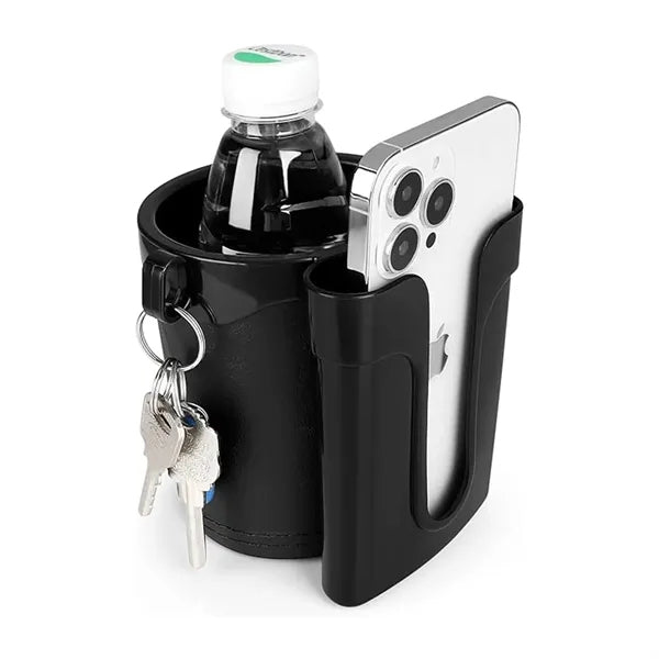 Bike Cup Holder with Phone Mount for Hands-Free Riding