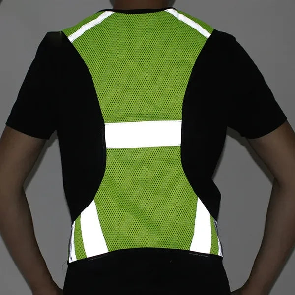 Reflective Running Vest, High Visibility Jogger Gear