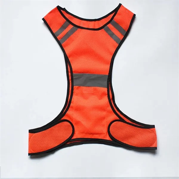 Reflective Running Vest, High Visibility Jogger Gear