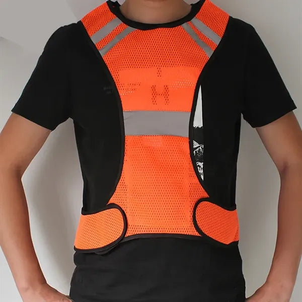 Reflective Running Vest, High Visibility Jogger Gear