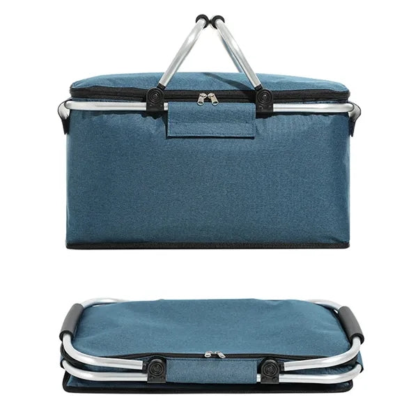 Foldable Insulated Picnic Basket