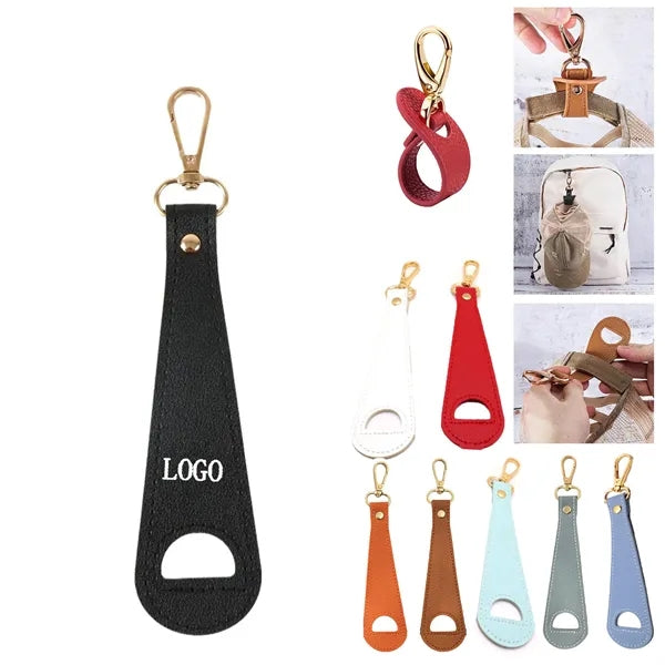 PU Leather Hat Clip