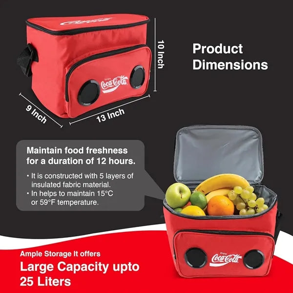 Cooler Bag with Built-in Bluetooth