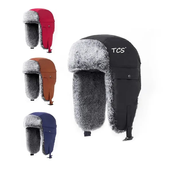 Winter Outdoor Warm Soft Faux Fur Hats