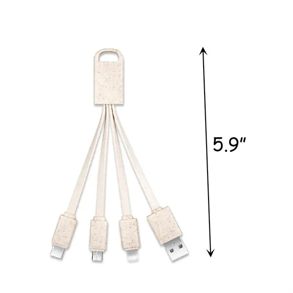 Eco Friendly 3 In 1 Charging Cable