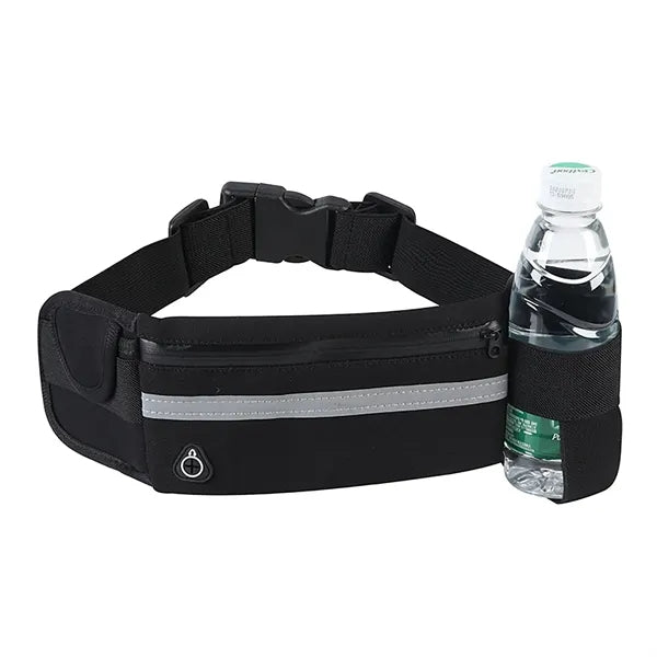 Neoprene Outdoor Sports Fanny Pack with Water Bottle Holder