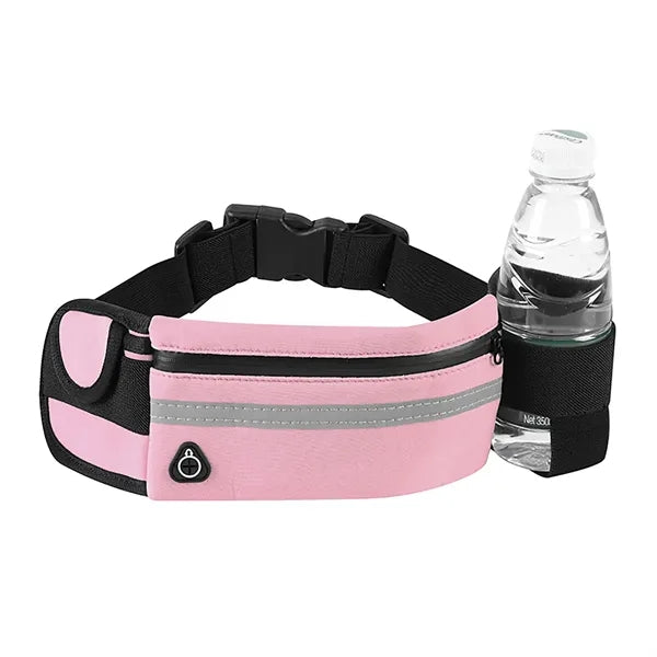 Neoprene Outdoor Sports Fanny Pack with Water Bottle Holder