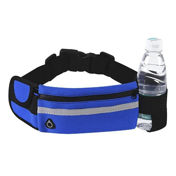 Neoprene Outdoor Sports Fanny Pack with Water Bottle Holder