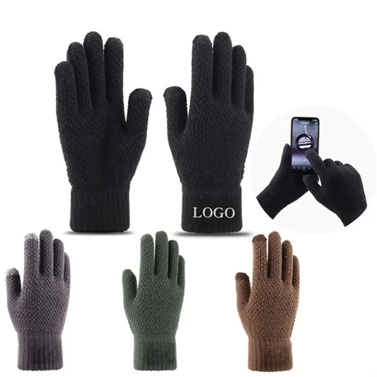 Touch Screen Warm Knit Gloves