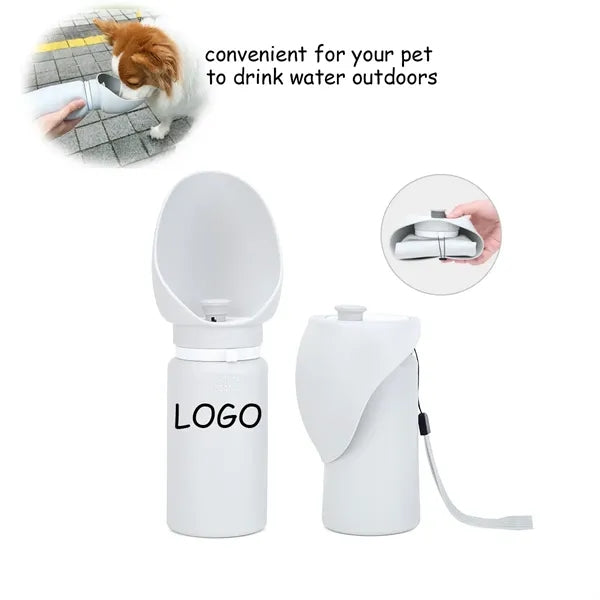 19 oz Foldable Portable Pet Drinking Bottle
