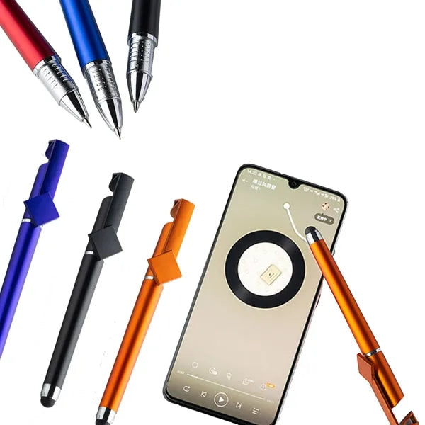 Multifunctional Phone Holder Touching Screen Pen
