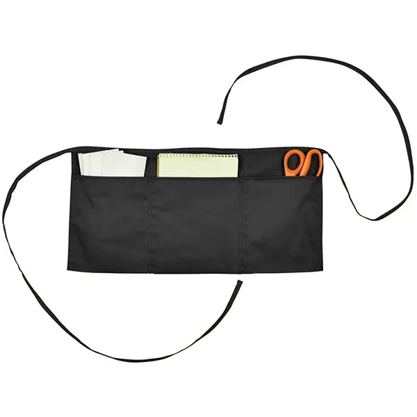 Short Server Aprons with 3 Pockets
