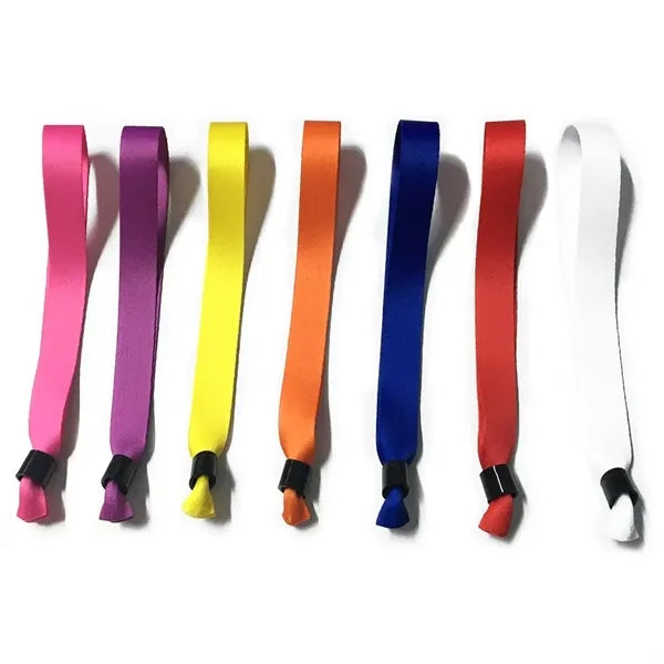Sublimation - printed fabric wristband (with locking bead)