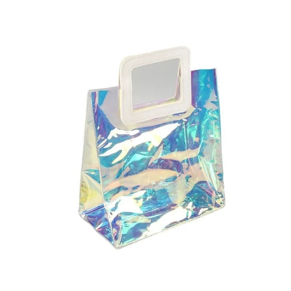 Clear Iridescent Bag