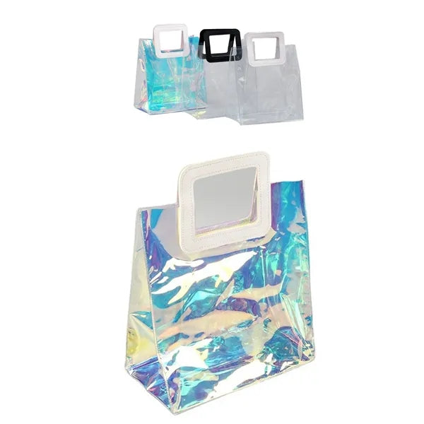 Clear Iridescent Bag
