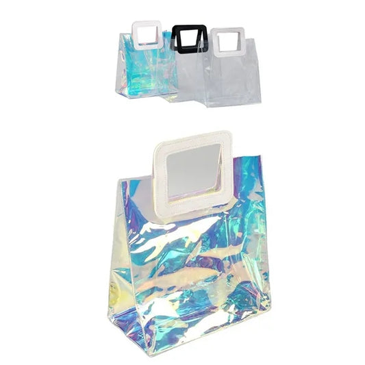 Clear Iridescent Bag
