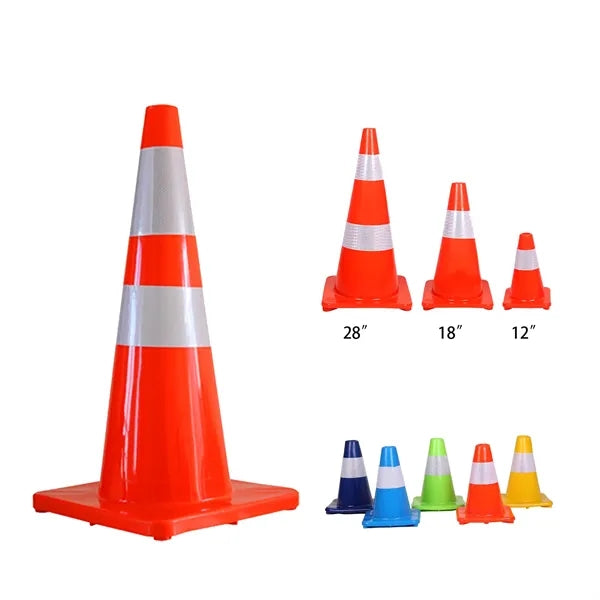 12" Reflective Traffic Cone