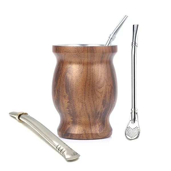 8oz Mate Gourd Insulated Vacuum Cup