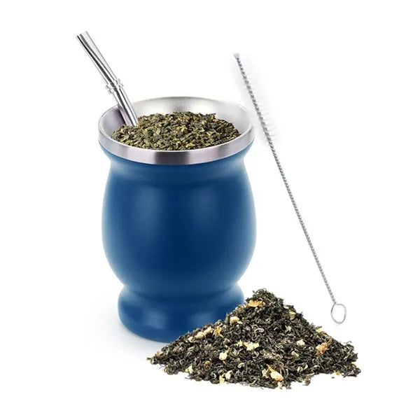 8oz Mate Gourd Insulated Vacuum Cup