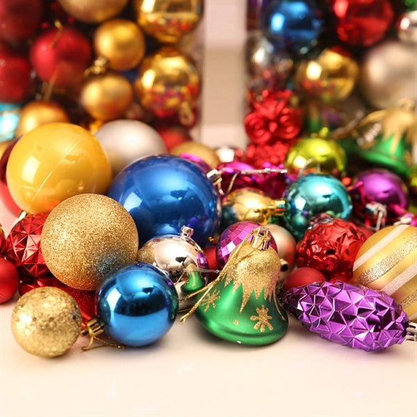 Colorful Plastic Christmas Ball