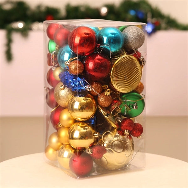 Colorful Plastic Christmas Ball