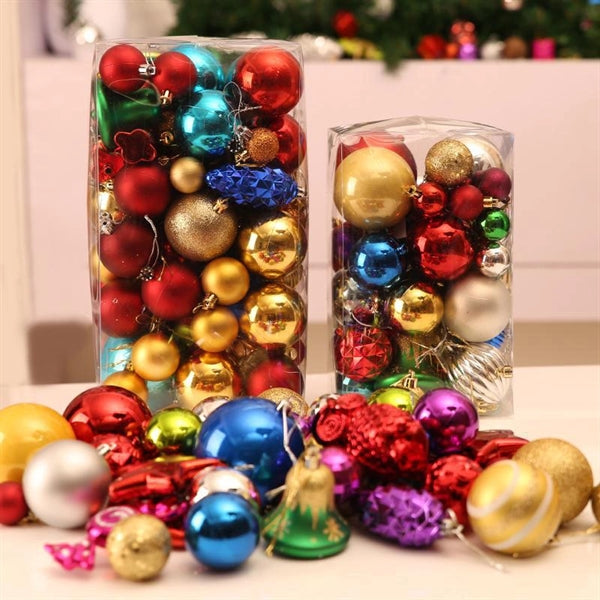 Colorful Plastic Christmas Ball