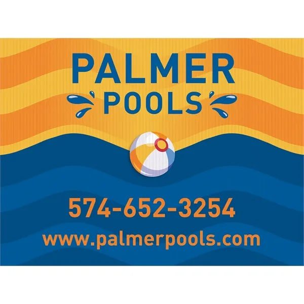 Yard Sign - 18"w x 12"h Horizontal