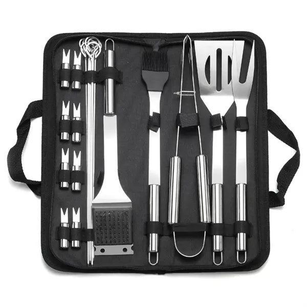 BBQ Grill Accessories Set with Portable Bag