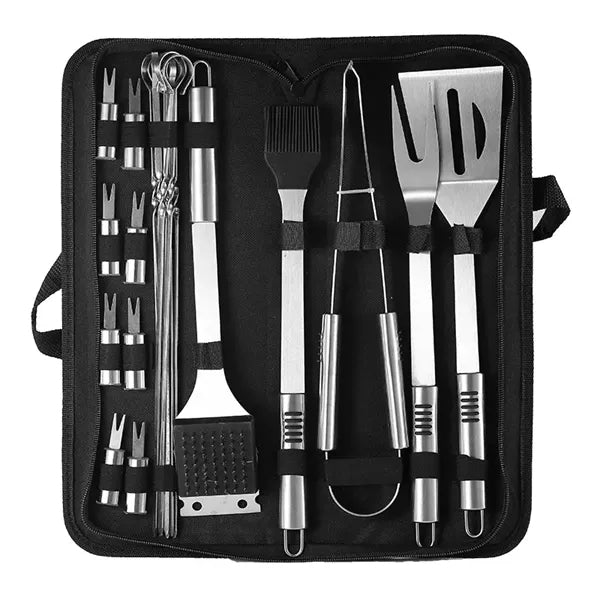 BBQ Grill Accessories Set with Portable Bag