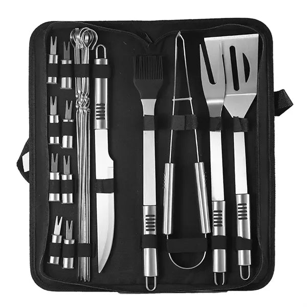BBQ Grill Accessories Set with Portable Bag