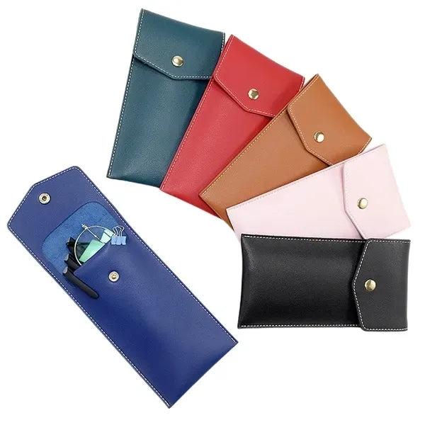 Leather Pen Pouch Pencil Case