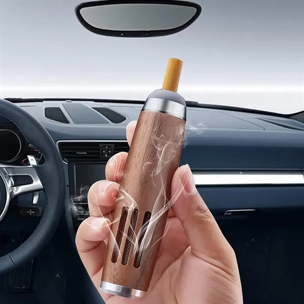 Portable Travel Handheld Walnut Cigarette Holder