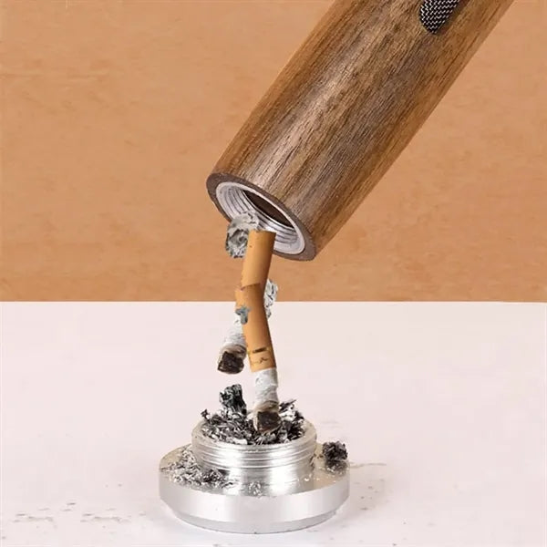 Portable Travel Handheld Walnut Cigarette Holder