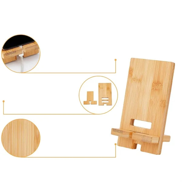 Bamboo Mobile Phone Holders