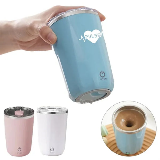 13.5 oz Portable Coffee Mug with Automatic Stirring