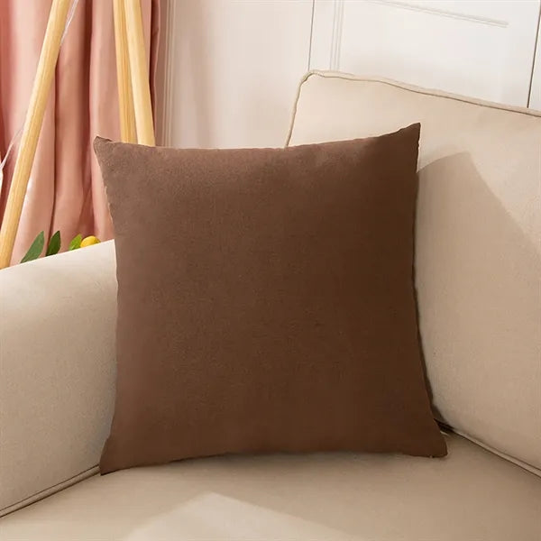 18x18 inch Decorative Linen Solid Throw Pillow Covers Soft
