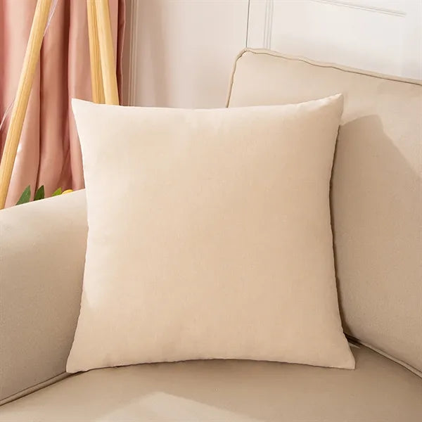 18x18 inch Decorative Linen Solid Throw Pillow Covers Soft