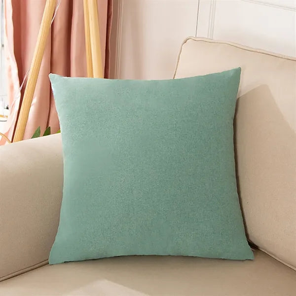 18x18 inch Decorative Linen Solid Throw Pillow Covers Soft