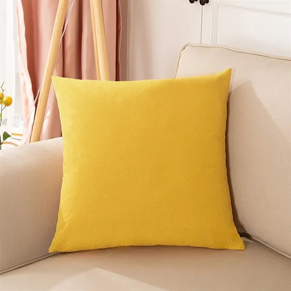 18x18 inch Decorative Linen Solid Throw Pillow Covers Soft