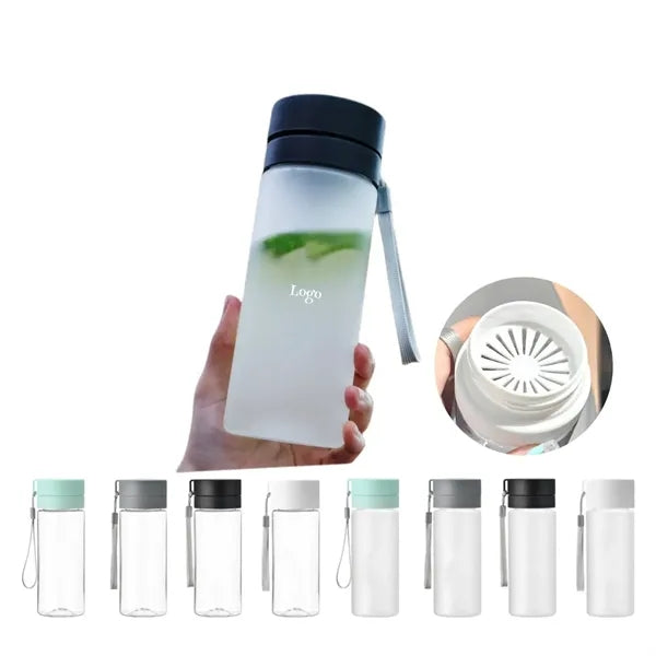 Portable Frosted Water Bottle