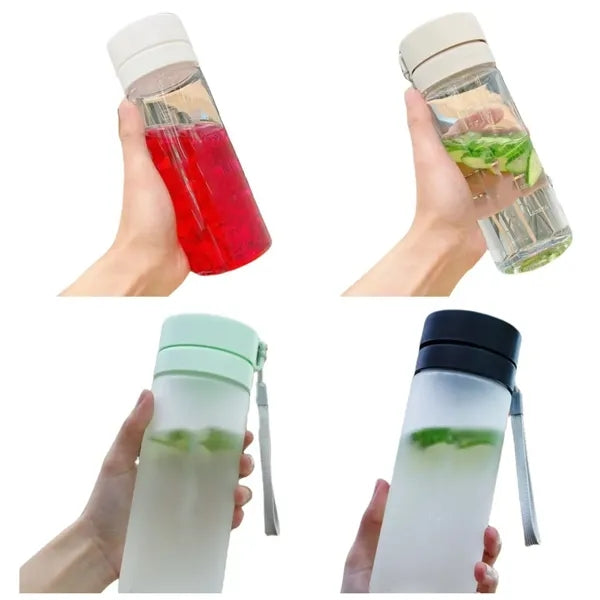 Portable Frosted Water Bottle