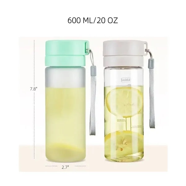 Portable Frosted Water Bottle