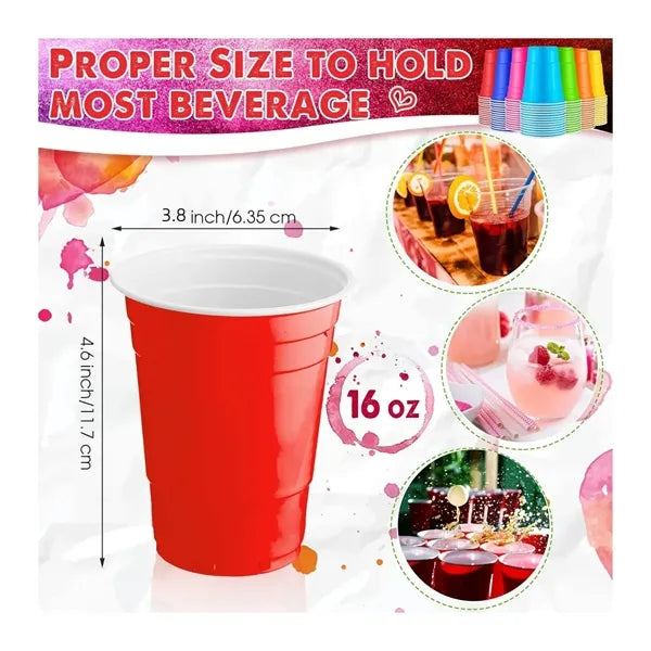 16Oz Disposable Plastic Cup
