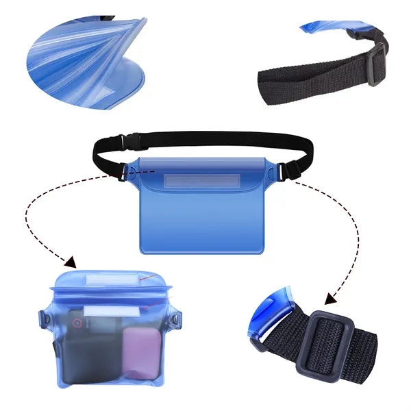 3-Layer Waterproof Pvc Shoulder Bag