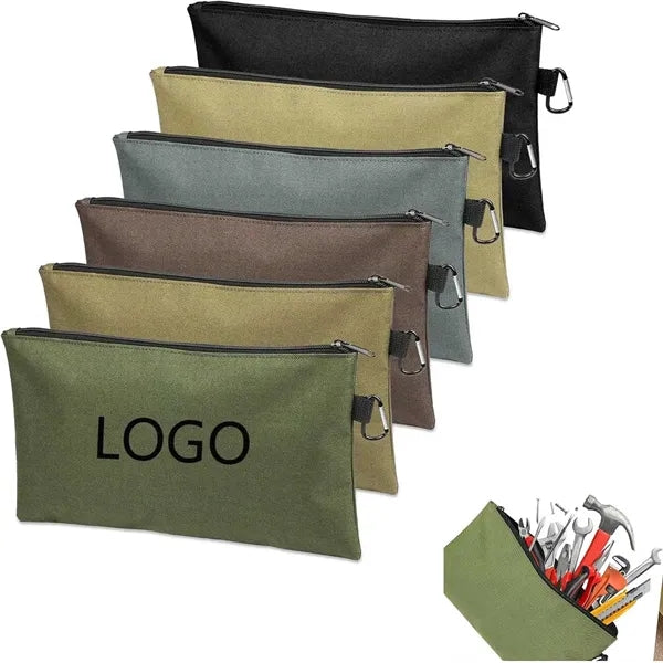 Small Tool Pouch with Zipper