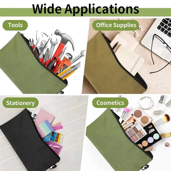 Small Tool Pouch with Zipper