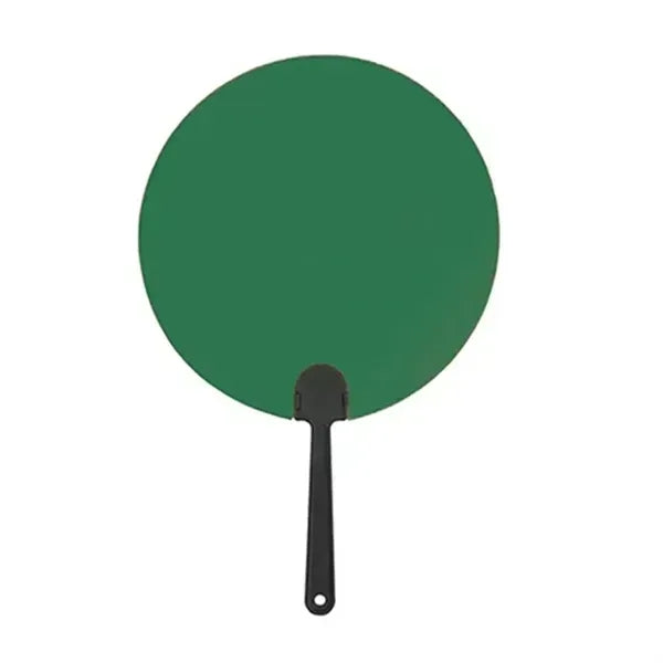 Decorations Craft Plastic Round Handheld Fan